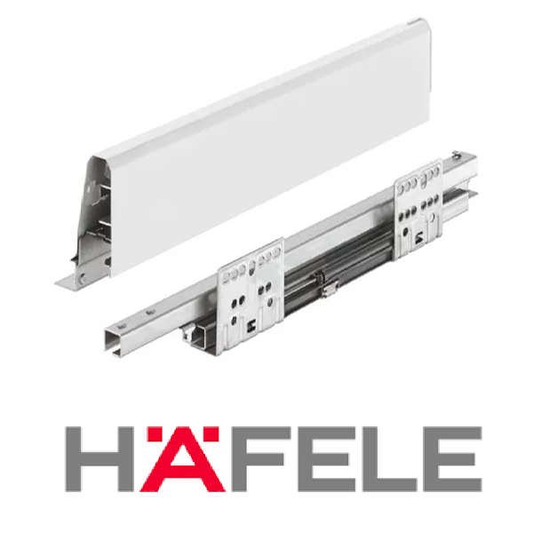 Lateral de acero Matrix Box y guía oculta con cierre suave